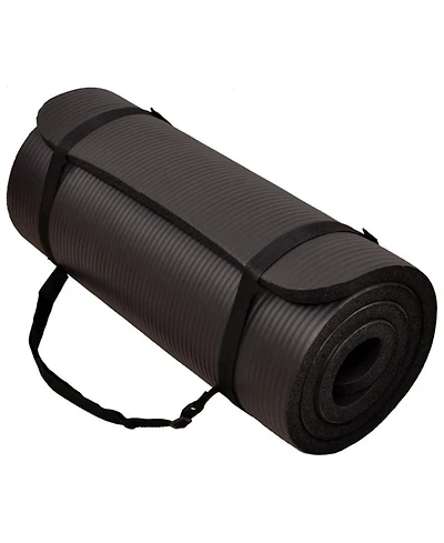 BalanceFrom Yoga Mat, 1" Extra Thick Exercise Pilates Workout Mat