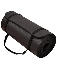 BalanceFrom Yoga Mat, 1" Extra Thick Exercise Pilates Workout Mat