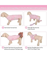 Soft Cotton Recovery Bodysuit for Dogs, Post-Surgery Protective Suit with Anti-Licking Design