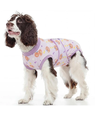 Soft Breathable Recovery Suit for Dogs Post-Surgery Wound Protection Onesie