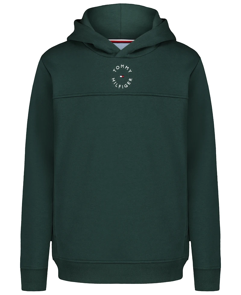 Tommy Hilfiger Boys' 8-20 Elevated Oversized-Hood Signature-Stripe Hoodie, Created for Macy's