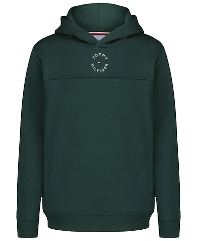 Tommy Hilfiger Boys' 8-20 Elevated Oversized-Hood Signature-Stripe Hoodie, Created for Macy's