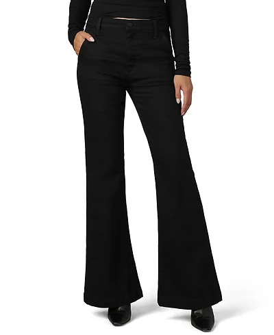 Joe's Jeans Petite The Molly Wide-Leg High-Waisted Flared