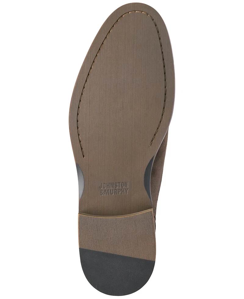 Johnston & Murphy Men's Conard 2.0 Cap Toe Leather and Suede Oxford