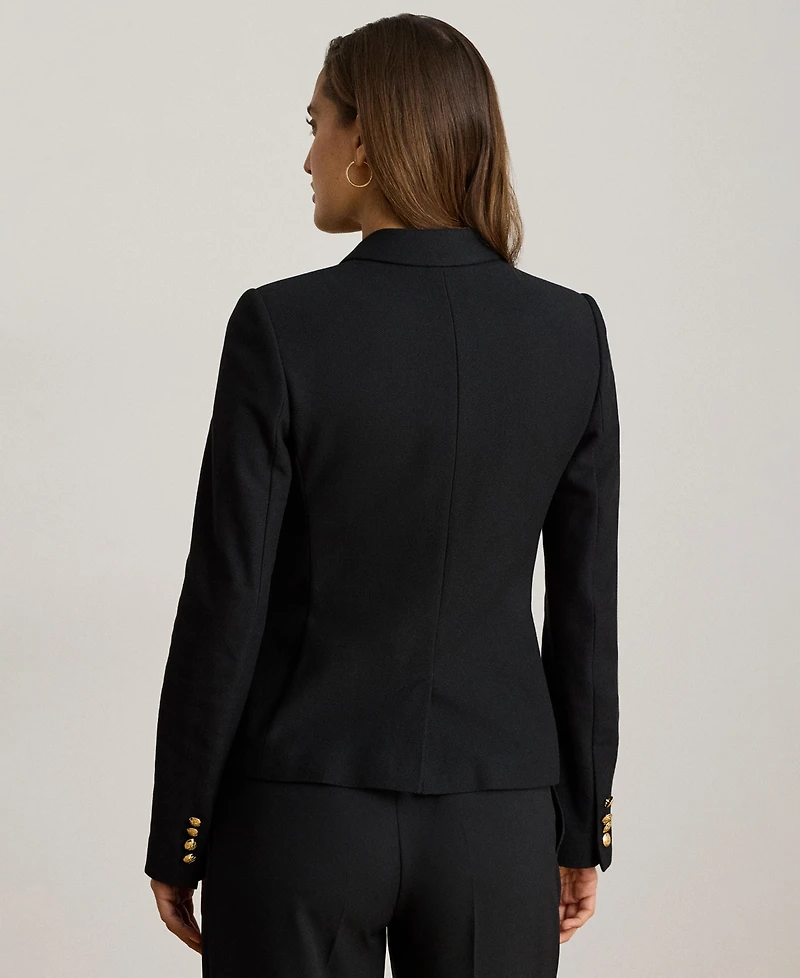 Lauren Ralph Women's Cotton-Blend Sweater Blazer