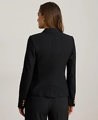 Lauren Ralph Women's Cotton-Blend Sweater Blazer
