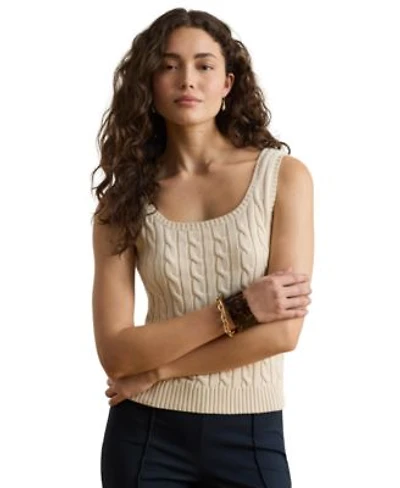 Lauren Ralph Lauren Womens Slim Fit Sleeveless Sweater