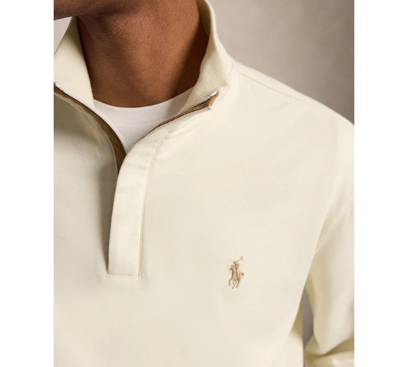 Polo Ralph Lauren Men's Luxury Jersey Quarter-Zip Pullover