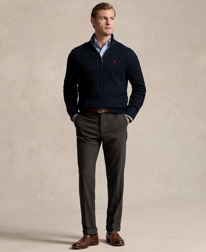 Polo Ralph Lauren Men's Cable-Knit Cotton Sweater