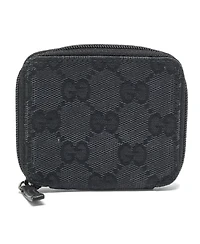 Pre-Owned Gucci women's Bree Gg Canvas and Leather Crossbody Bag