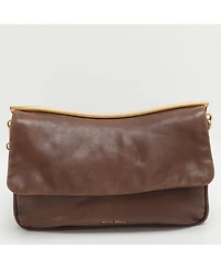 Pre-Owned Miu Miu Women's Frame Leather Chain Shoulder Bag