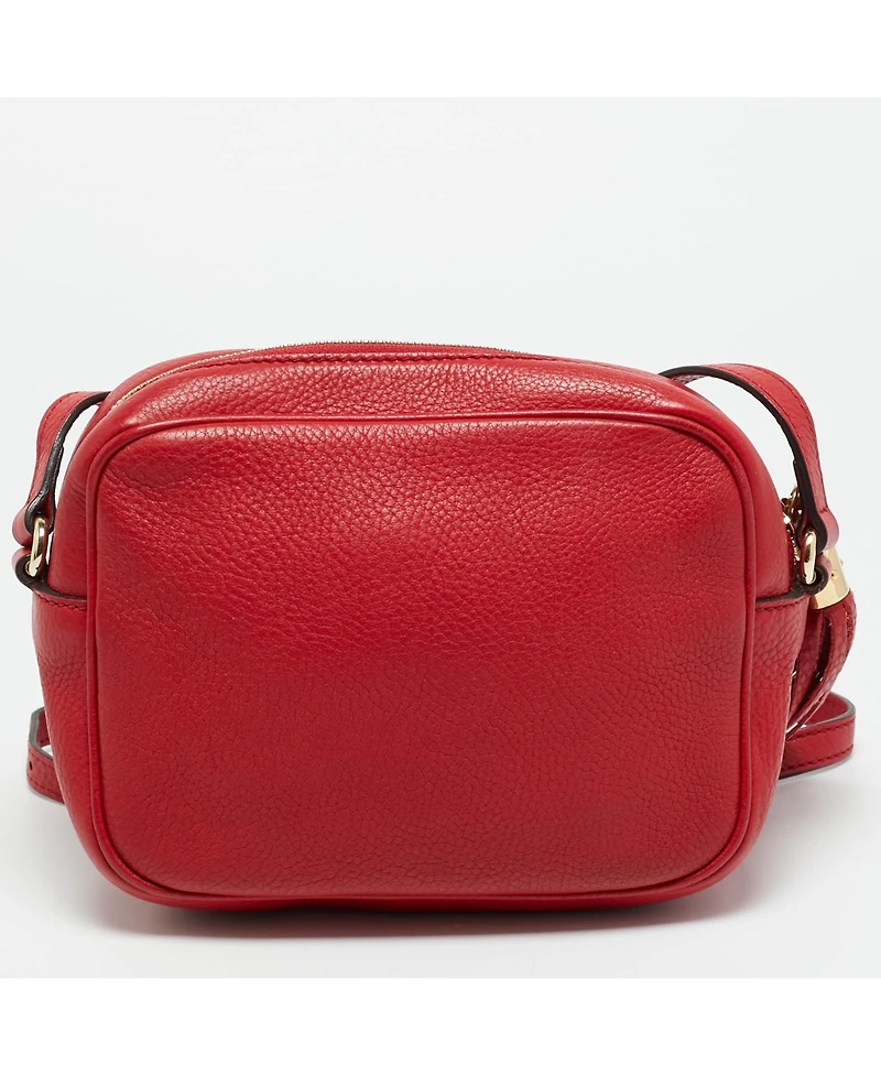 Pre-Owned Gucci Women's Soho Disco Leather Camera Crossbody Bag