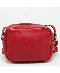 Pre-Owned Gucci Women's Soho Disco Leather Camera Crossbody Bag