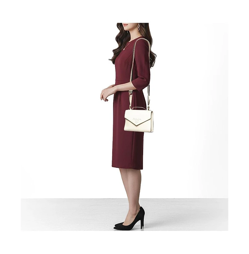 Pre-Owned Prada Women's Monochrome Saffiano Leather Top Handle Satchel