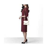 Pre-Owned Prada Women's Monochrome Saffiano Leather Top Handle Satchel