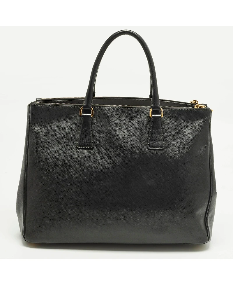 Pre-Owned Prada Women's Saffiano Lux Leather Large Double Zip Tote