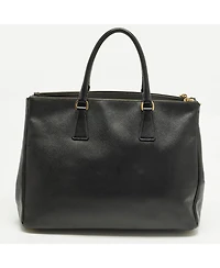 Pre-Owned Prada Women's Saffiano Lux Leather Large Double Zip Tote