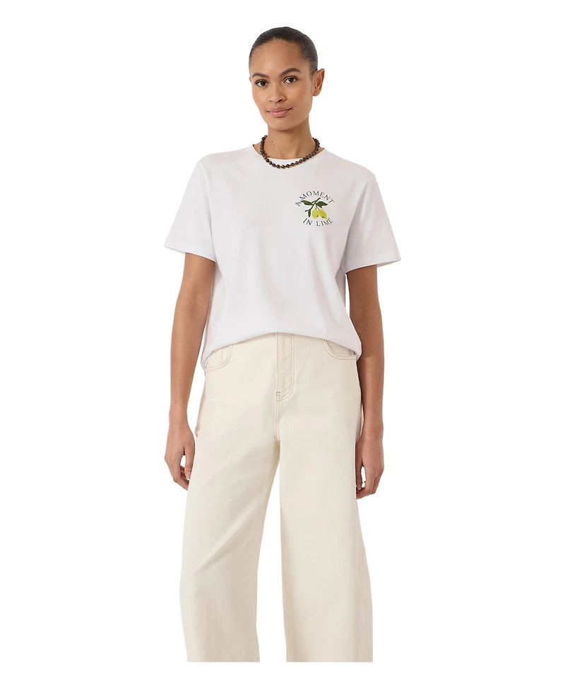 Hush Women's 100% Cotton Short Sleeve T-shirt