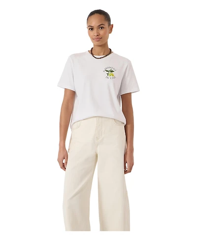 Hush Women's 100% Cotton Short Sleeve T-shirt