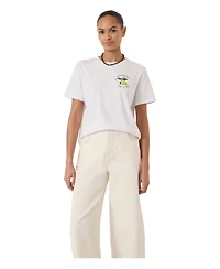 Hush Women's 100% Cotton Short Sleeve T-shirt