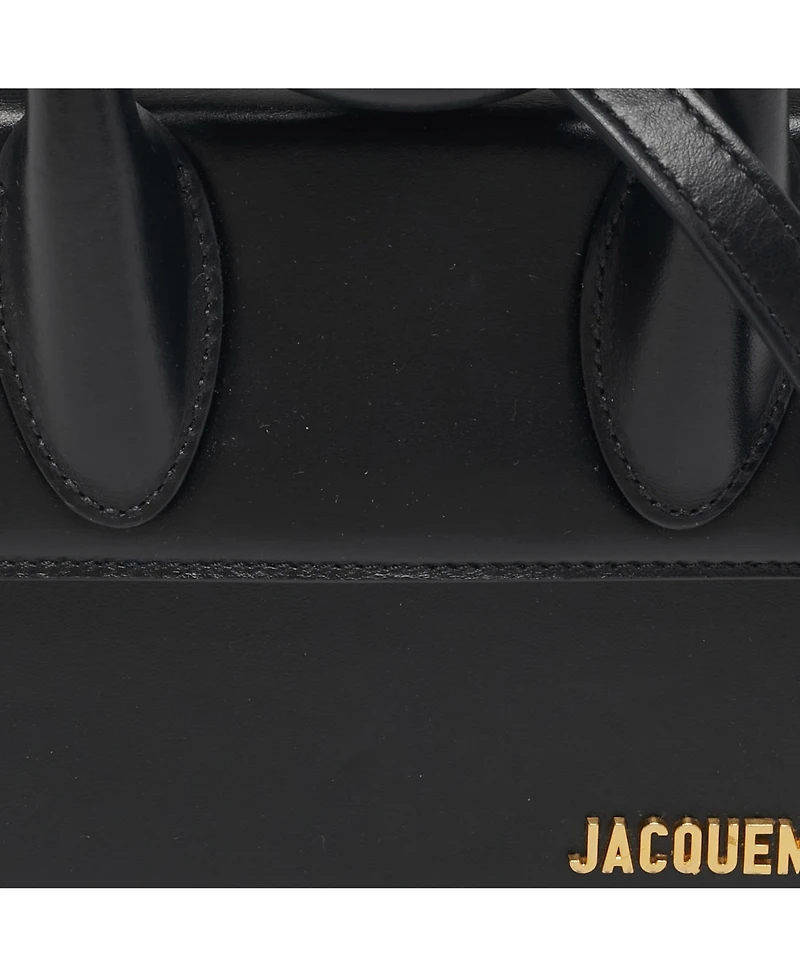 Pre-Owned Jacquemus Le Chiquito Noeud Women's Leather Top Handle Bag