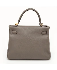 Pre-Owned Hermes women's Birkin 40 Bag in Taurillon Clemence Leather