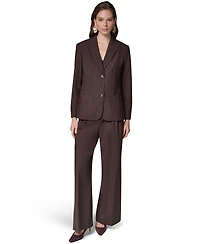 Donna Karan New York Women's DK892 Oversized Notch Lapel Blazer