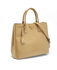 Pre-Owned Prada Women's Saffiano Patent Leather Gardener's Tote