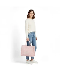 Pre-Owned Versace Women's Athena Barocco Jacquard Canvas Tote Bag