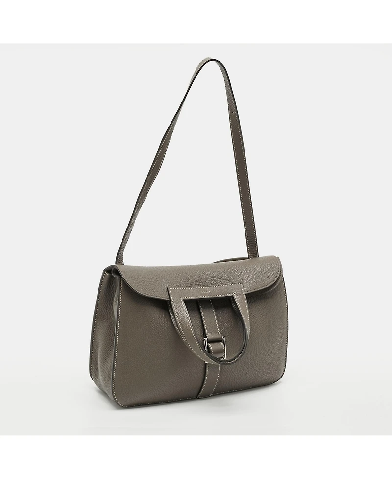 Pre-Owned Hermes Women's Saut Barenia Leather Shoulder Bag