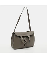 Pre-Owned Hermes Women's Saut Barenia Leather Shoulder Bag