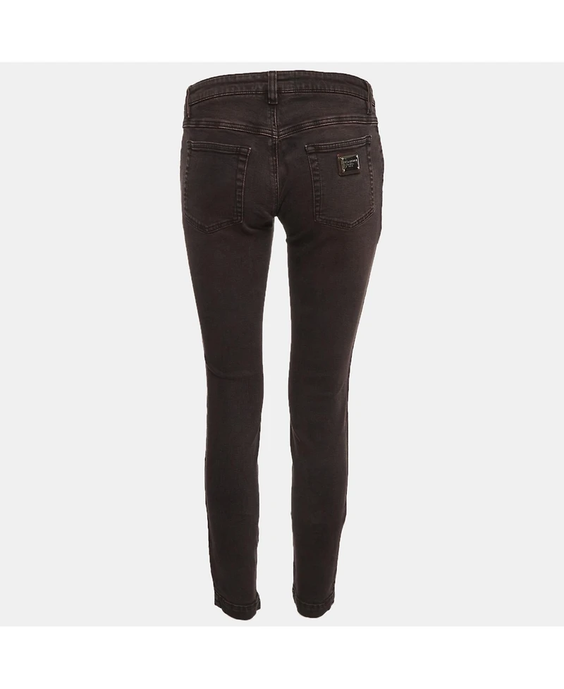 Pre-Owned Dolce & Gabbana Women's Mid-Rise Slim-Fit Jeans
