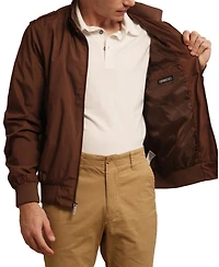Members Only Men's Big & Tall Iconic Racer Bomber Slim-Fit Jacket
