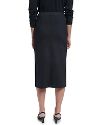 Karl Lagerfeld Paris Women's Midi Pencil Skirt
