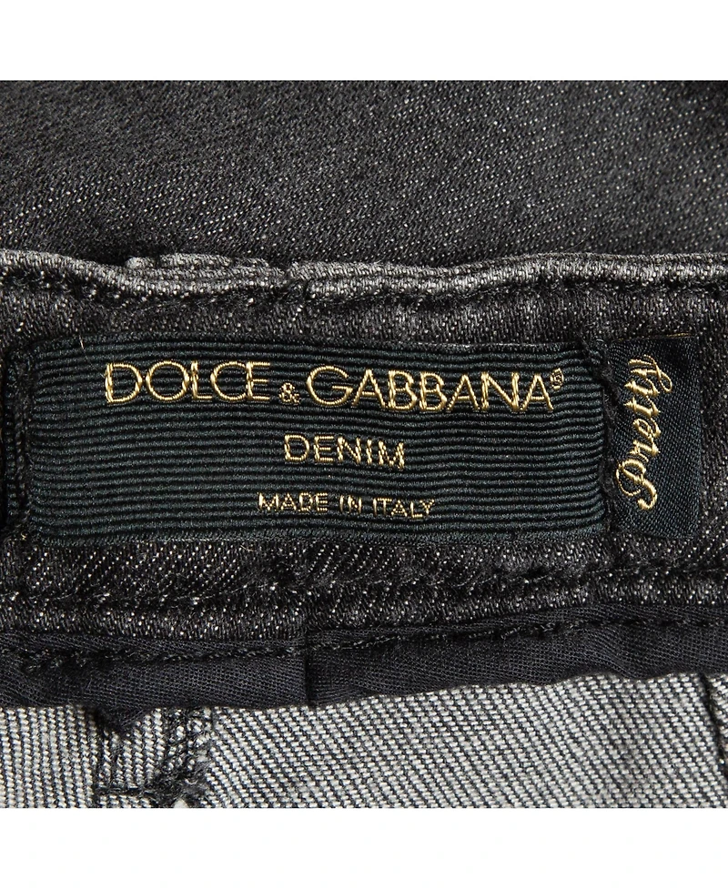 Pre-Owned Dolce & Gabbana Women's Distressed Denim Jeans