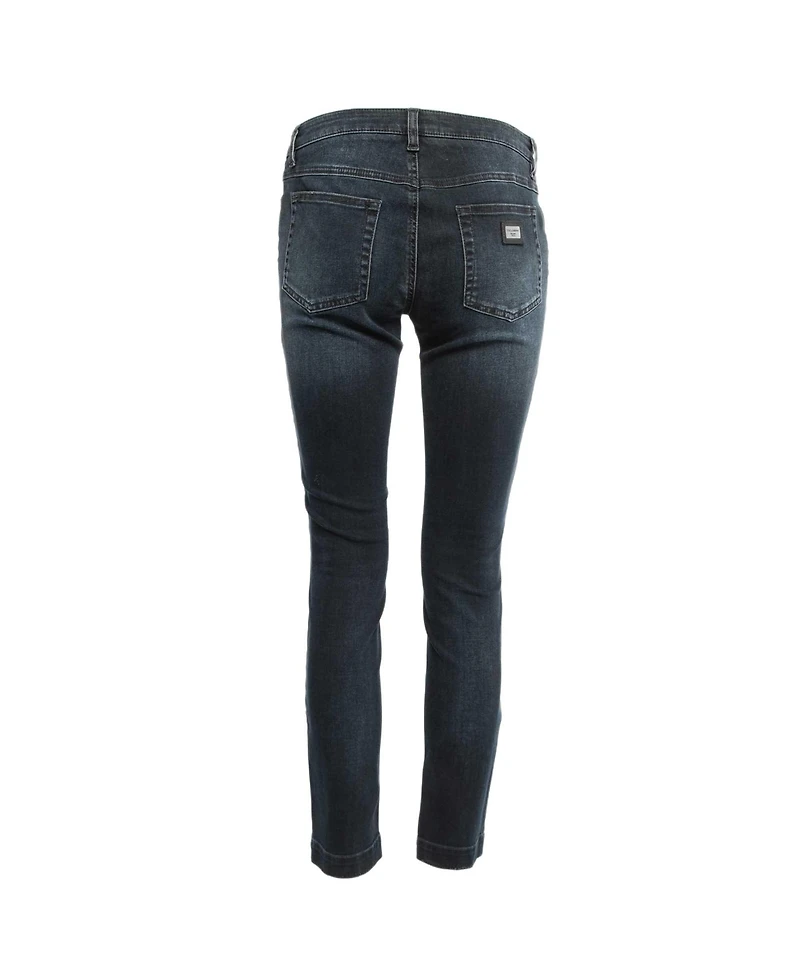 Pre-Owned Dolce & Gabbana Women's Denim Pretty Skinny Jeans