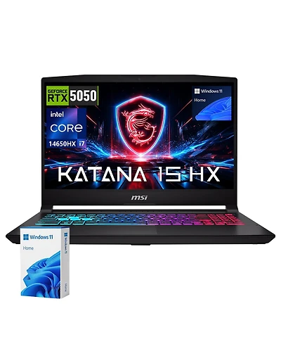 Msi Katana 15 Gaming 144Hz Rtx 5050 15.6" Laptop