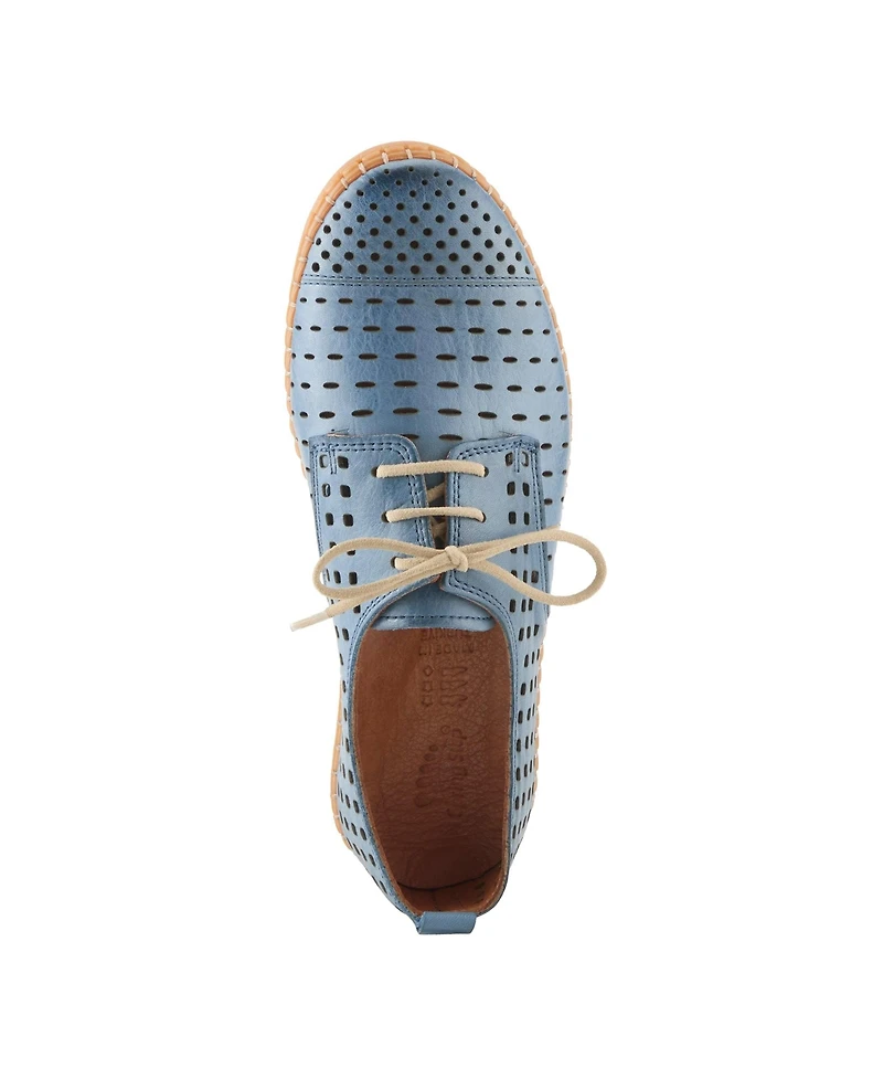 Spring Step Women's Deysi Slip-On with Laser-Cut Detail