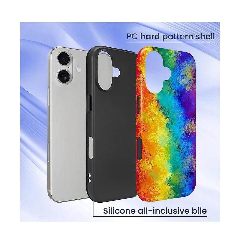 Lisen 2-Layer Phone Case for Apple iPhone 14 Pro
