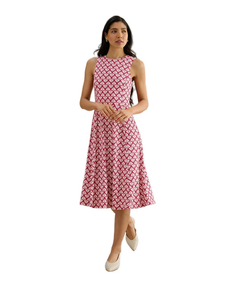 Hobbs London Women's Lisa Jersey Midi Dress