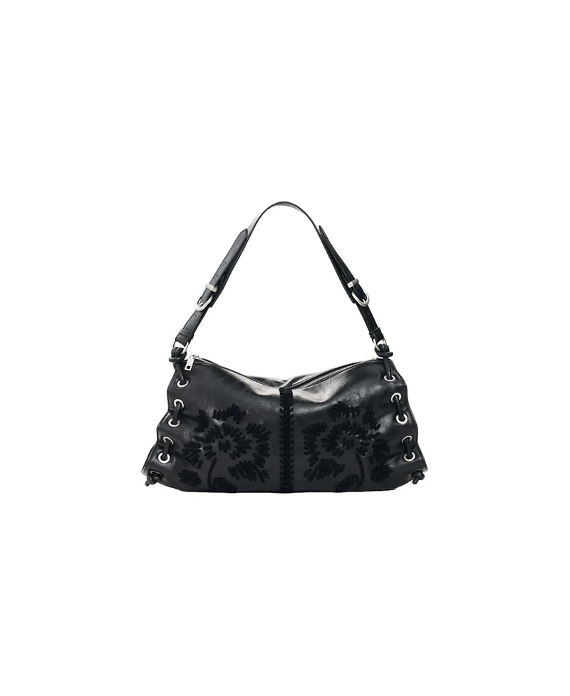 Desigual Women's Medium Embroidered Bag