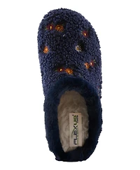 Flexus Women's Abouquet Plush Slippers with Faux Fur Trim