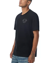 True Religion Men's Buddha Heavyweight-Cotton Graphic-Print T-Shirt