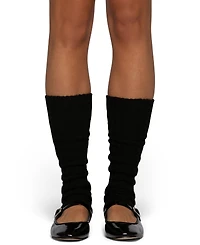 Hue Women's Ribbed Slouchy Leg Warmers