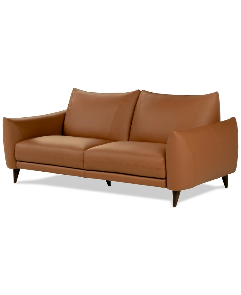 Nicoletti Home Alpino Leather Sofa, Macy's Exclusive