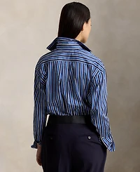 Polo Ralph Lauren Women's Relaxed-Fit Striped Cotton Shirt