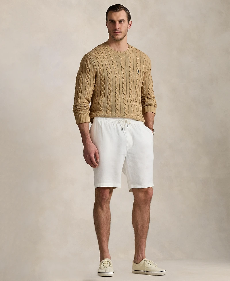 Polo Ralph Lauren Men's Big & Tall Cable-Knit Cotton Sweater