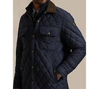 Polo Ralph Lauren Men's Big & Tall Beaton Quilted Snap-Front Jacket