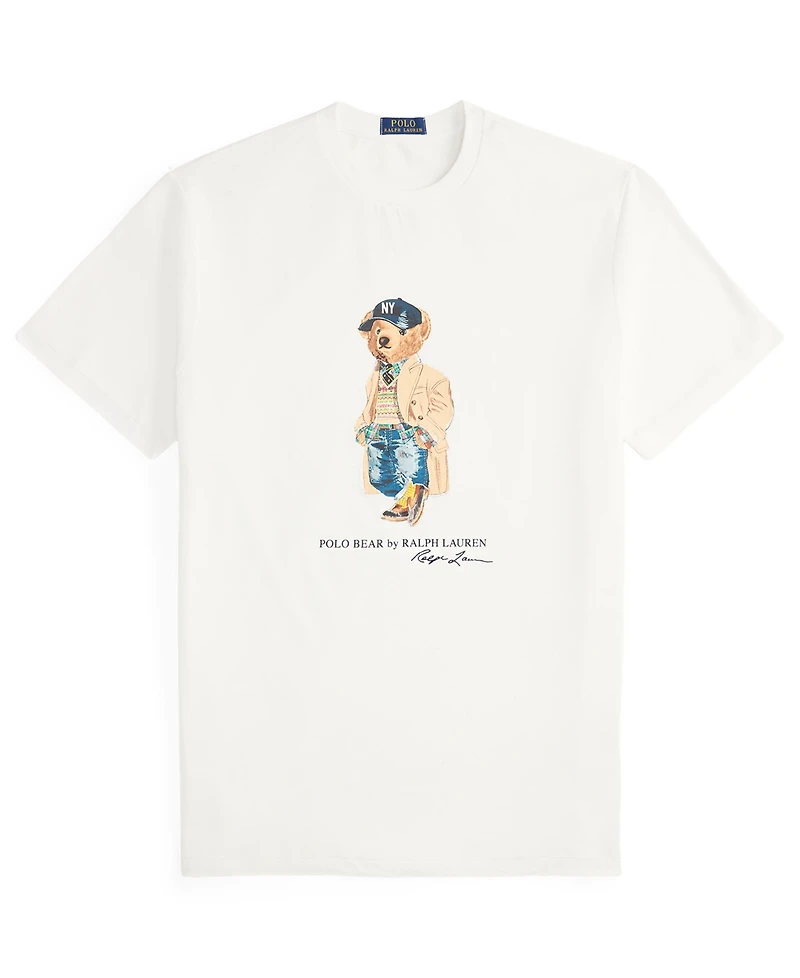 Polo Ralph Lauren Men's Big & Tall Bear Graphic Regular-Fit T-Shirt