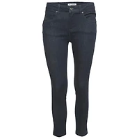 Pre-Owned Burberry Women's Cannington Mid-Rise Skinny Dark-Rinse Jeans